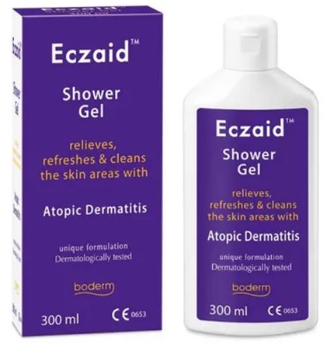 ECZAID SHOWER GEL DETERGENTE E LENITIVO IN PRESENZA DI DERMATITE ATOPICA 300 ML CE - Farmacia De Pasquale