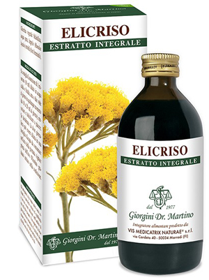 ELICRISO ESTRATTO INTEGRALE 200 ML - Farmacia De Pasquale