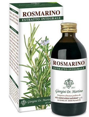 ROSMARINO ESTRATTO INTEGRALE 200 ML - Farmacia De Pasquale