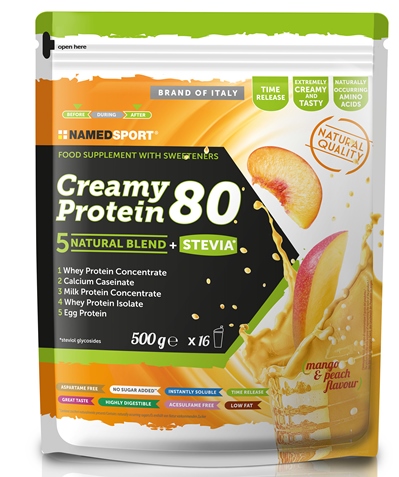 CREAMY PROTEIN MANGO PEACH 500 G - Farmacia De Pasquale