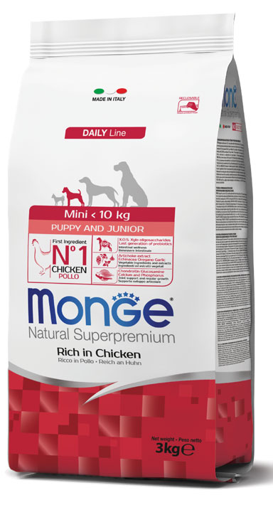 MONGE MINI PUPPY 3000 G - Farmacia De Pasquale