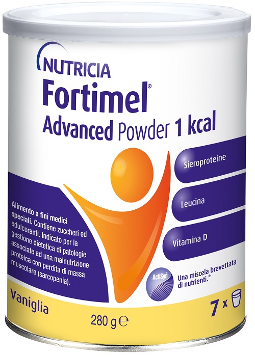 NUTRICIA FORTIMEL ADVANCED POWDER 1 KCAL VANIGLIA 280 G - Farmacia De Pasquale
