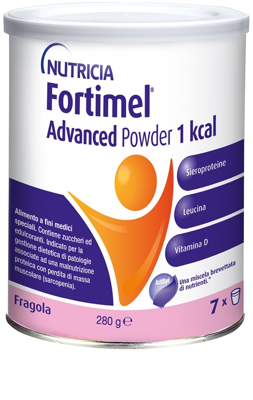 NUTRICIA FORTIMEL ADVANCED POWDER 1 KCAL FRAGOLA 280 G - Farmacia De Pasquale