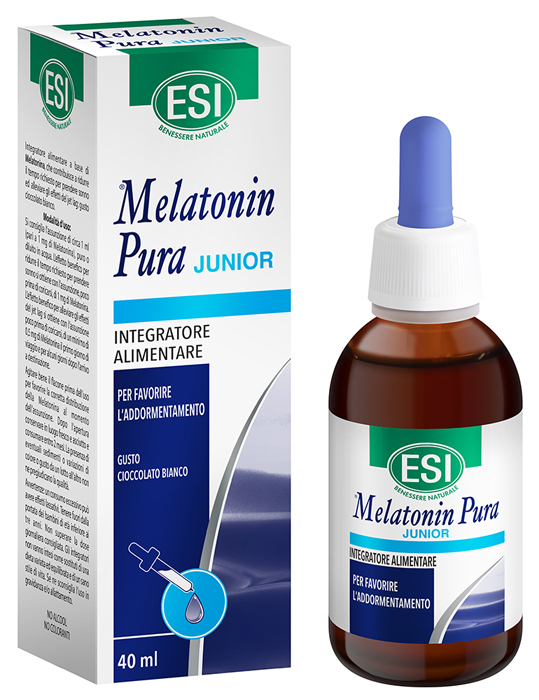 ESI MELATONIN PURA JUNIOR GOCCE 40 ML - Farmacia De Pasquale