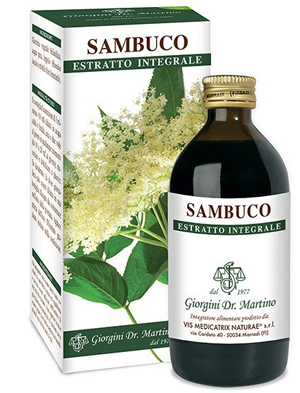 SAMBUCO FIORI ESTRATTO INTEGRALE 200 ML - Farmacia De Pasquale