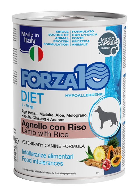 FORZA 10 DIET AGNELLO-RISO UMIDO CANE - Farmacia De Pasquale