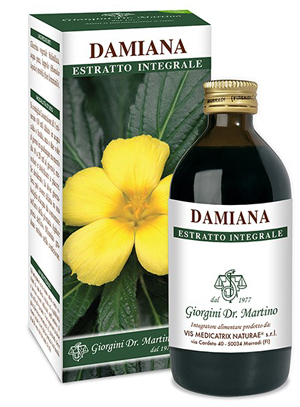 DAMIANA ESTRATTO INTEGRALE 200 ML - Farmacia De Pasquale