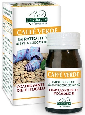 CAFFE' VERDE ESTRATTO TITOLATO 60 PASTIGLIE - Farmacia De Pasquale