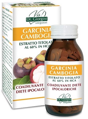 GARCINIA CAMBOGIA ESTRATTO TITOLATO 60% HCA 180 PASTIGLIE - Farmacia De Pasquale