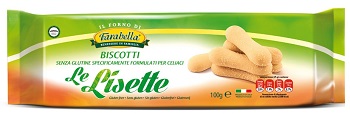 FARABELLA LE LISETTE BISCOTTI SENZA GLUTINE 100 G - Farmacia De Pasquale