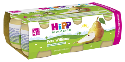 HIPP BIO OMOGENEIZZATO PERA WILLIAMS 6X80 G - Farmacia De Pasquale