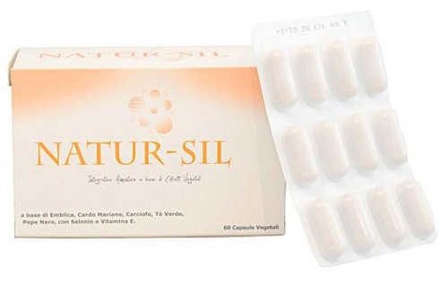 NATUR-SIL 60 CAPSULE VEGETALI - Farmacia De Pasquale