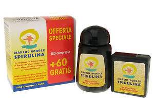 SPIRULINA MARCUS ROHRER 180 COMPRESSE + OF - Farmacia De Pasquale