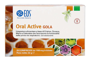EOS ORAL ACTIVE GOLA 20 COMPRESSE - Farmacia De Pasquale