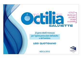 OCTILIA SALVIETTE PERIOCULARI 20 GARZE - Farmacia De Pasquale