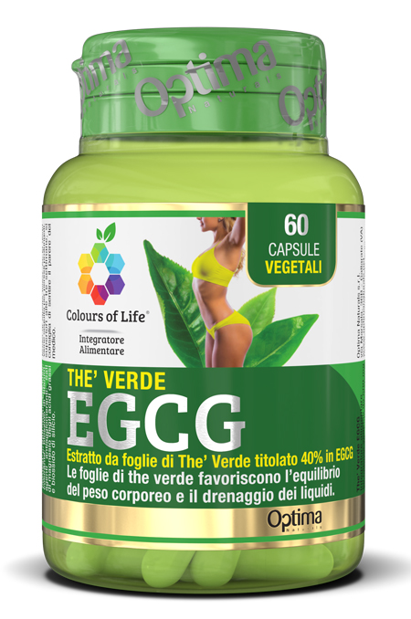COLOURS OF LIFE THE VERDE EGCG 60 CAPSULE VEGETALI - Farmacia De Pasquale