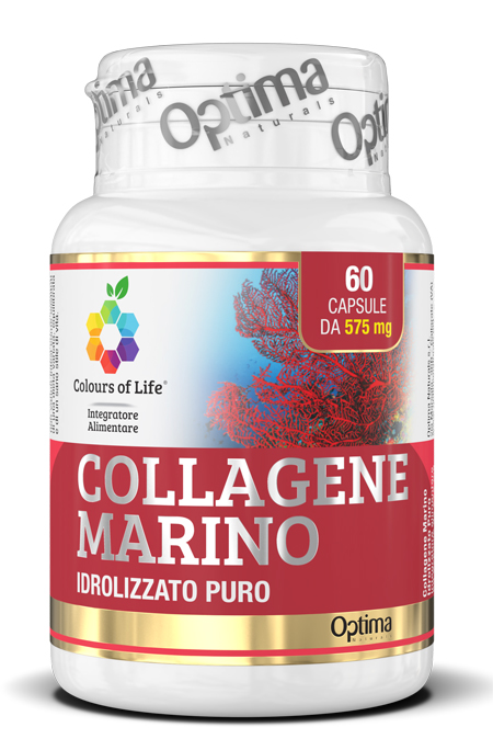 COLOURS OF LIFE COLLAGENE MARINO IDROLIZZATO PURO 60 CAPSULE 575 MG - Farmacia De Pasquale