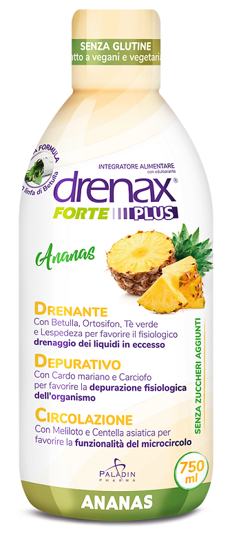 DRENAX FORTE PLUS ESOTICO CON ESTRATTO D'ANANAS 750 ML - Farmacia De Pasquale