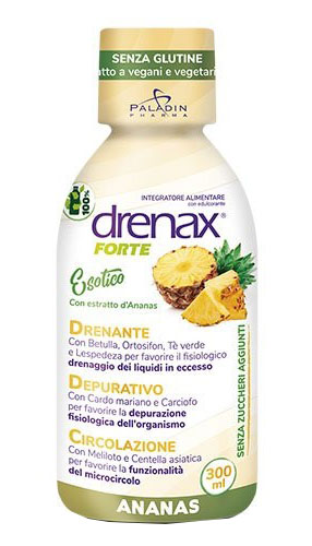 DRENAX FORTE ESOTICO CON ESTRATTO D'ANANAS 300 ML - Farmacia De Pasquale