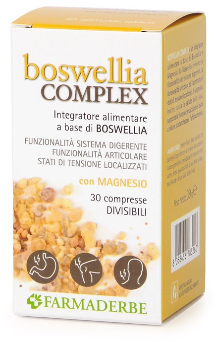 BOSWELLIA COMPLEX 30 COMPRESSE - Farmacia De Pasquale