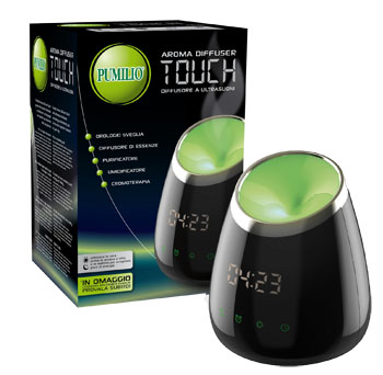 PUMILIO AROMA DIFFUSER TOUCH A ULTRASUONI - Farmacia De Pasquale