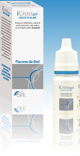 ICROSS GEL GOCCE OCULARI ACIDO IALURONICO CROSS-LINKATO 0,4% 8 ML - Farmacia De Pasquale