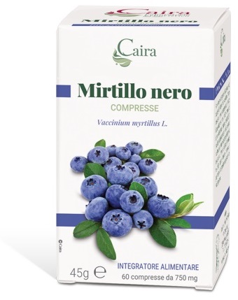 CAIRA MIRTILLO NERO 60 COMPRESSE - Farmacia De Pasquale