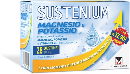 SUSTENIUM MAGNESIO POTASSIO 28 BUSTINE PROMO - Farmacia De Pasquale