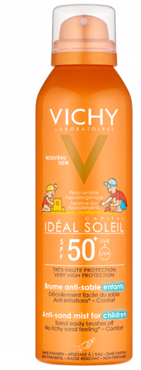 IDEAL SOLEIL ANTI-SAND KIDS SPF50 200 ML - Farmacia De Pasquale