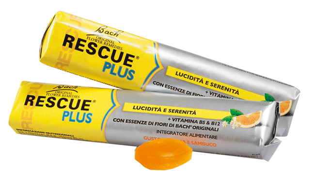 RESCUE ORIGINAL PLUS 10 CONFETTI AROMA ARANCIA E SAMBUCO - Farmacia De Pasquale