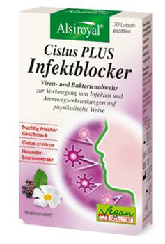 ALSIROYAL INFEKT BLOCKER CISTUS PLUS  30 PASTIGLIE GOMMOSE 57 G - Farmacia De Pasquale