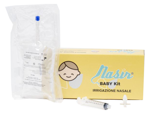 NASIR BABY SACCA 250 ML + 1  EROGATORE + 1 SIRINGA 10 ML - Farmacia De Pasquale
