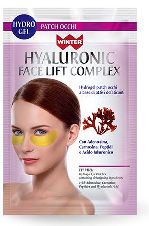 WINTER HYALURONIC FACE LIFT COMPLEX PATCH OCCHI RUGHE OCCHIAIE 2 PEZZI DA 1,5 G - Farmacia De Pasquale
