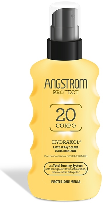 ANGSTROM PROTECT HYDRAXOL LATTE SPRAY SOLARE PROTEZIONE 20 175 ML - Farmacia De Pasquale