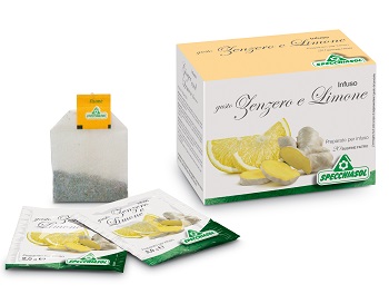 INFUSO TISANA CURCUMA + LIMONE + MIELE 20 FILTRI - Farmacia De Pasquale