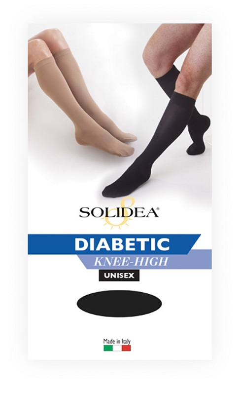 DIABETIC KNEE-HIGH NERO 3-L - Farmacia De Pasquale