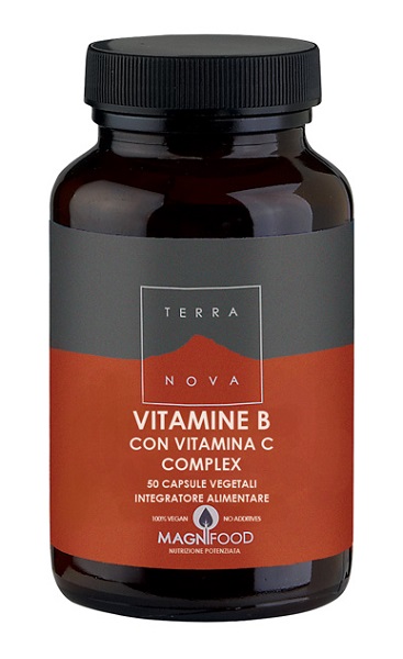 TERRANOVA COMPLESSO DI VITAMINE B CON VITAMINA C 50 CAPSULE - Farmacia De Pasquale