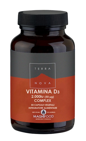 TERRANOVA COMPLESSO DI VITAMINA D3 2000 IU (50UG) 50 CAPSULE - Farmacia De Pasquale