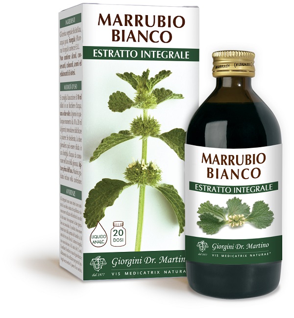 MARRUBIO BIANCO ESTRATTO INTEGRALE 200 ML - Farmacia De Pasquale
