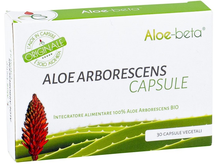 ALOE BETA 30 CAPSULE ALOE ARBORESCENS - Farmacia De Pasquale