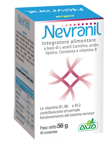 NEVRANIL 40 COMPRESSE - Farmacia De Pasquale