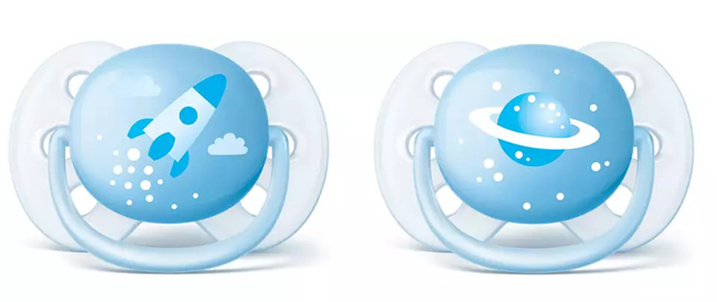 SUCCHIETTO ULTRA SOFT 0/6M DECORATO MASCHIO SCF 222/20 - Farmacia De Pasquale