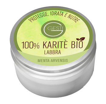 GESTI 100% KARITE' BIO 10 ML MENTA ARVENSIS LABBRA - Farmacia De Pasquale