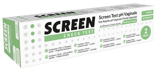 SCREEN TEST PH VAGINALE 2 PEZZI - Farmacia De Pasquale