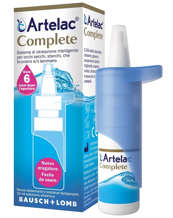 ARTELAC COMPLETE MULTIDOSE 10 ML - Farmacia De Pasquale