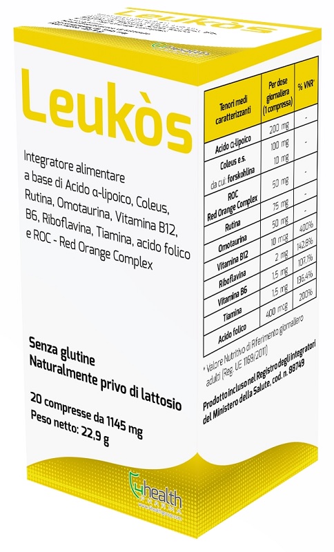 LEUKOS 4H 20 COMPRESSE DIVISIBILI - Farmacia De Pasquale