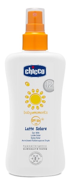 CHICCO LATTE SOLARE SPRAY SPF50 - Farmacia De Pasquale