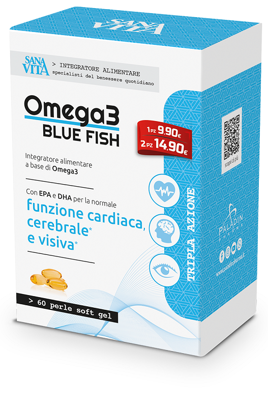 SANAVITA BLUE FISH 60 CAPSULE - Farmacia De Pasquale