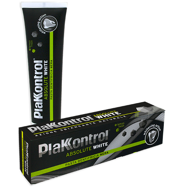PLAKKONTROL ABSOLUTE WHITE DENTIFRICIO 75 ML - Farmacia De Pasquale
