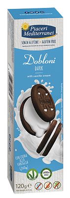 PIACERI MEDITERRANEI DOBLONI DARK 120 G - Farmacia De Pasquale
